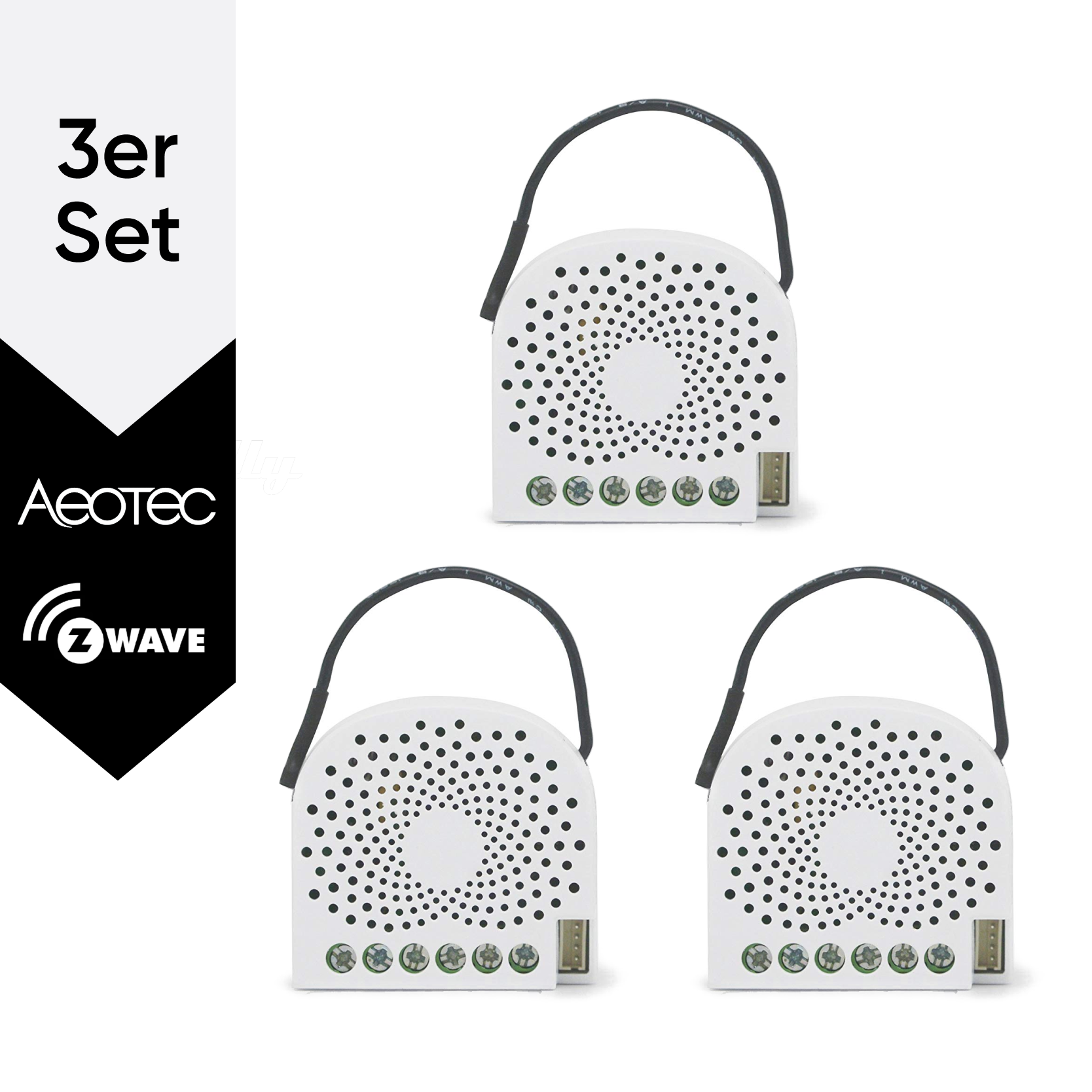 Aeotec Nano Switch - Bundle (3er Pack)